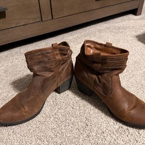 Brown Ankle Boots